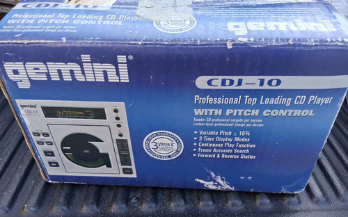 Gemini cdj lettore dj - gemini, cd