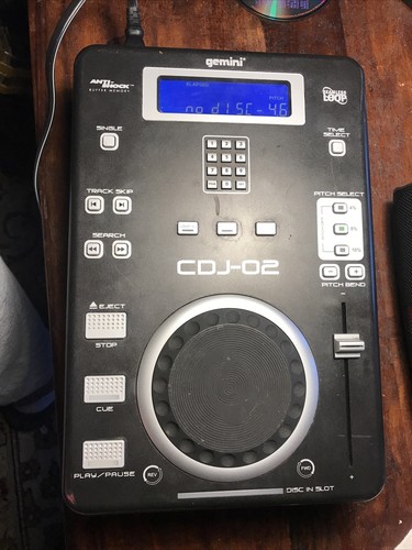 Gemini lettore cdj 02 - gemini, cdj-02